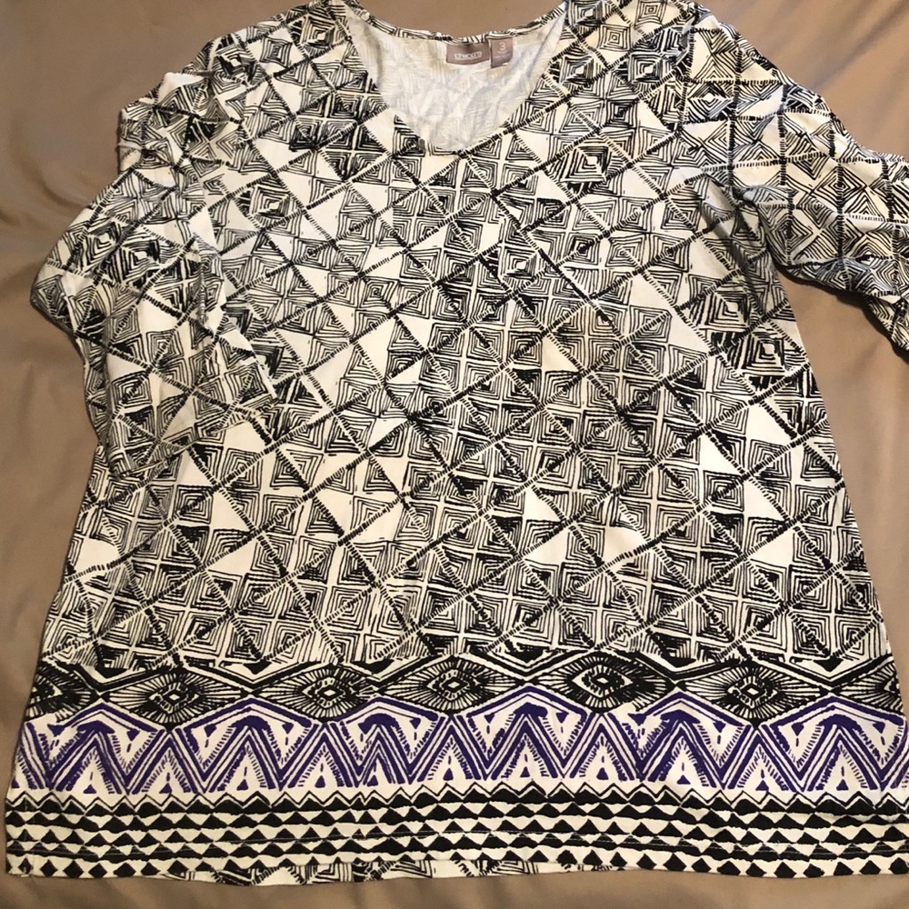 Chico’s Sz 3 (XL) Tunic